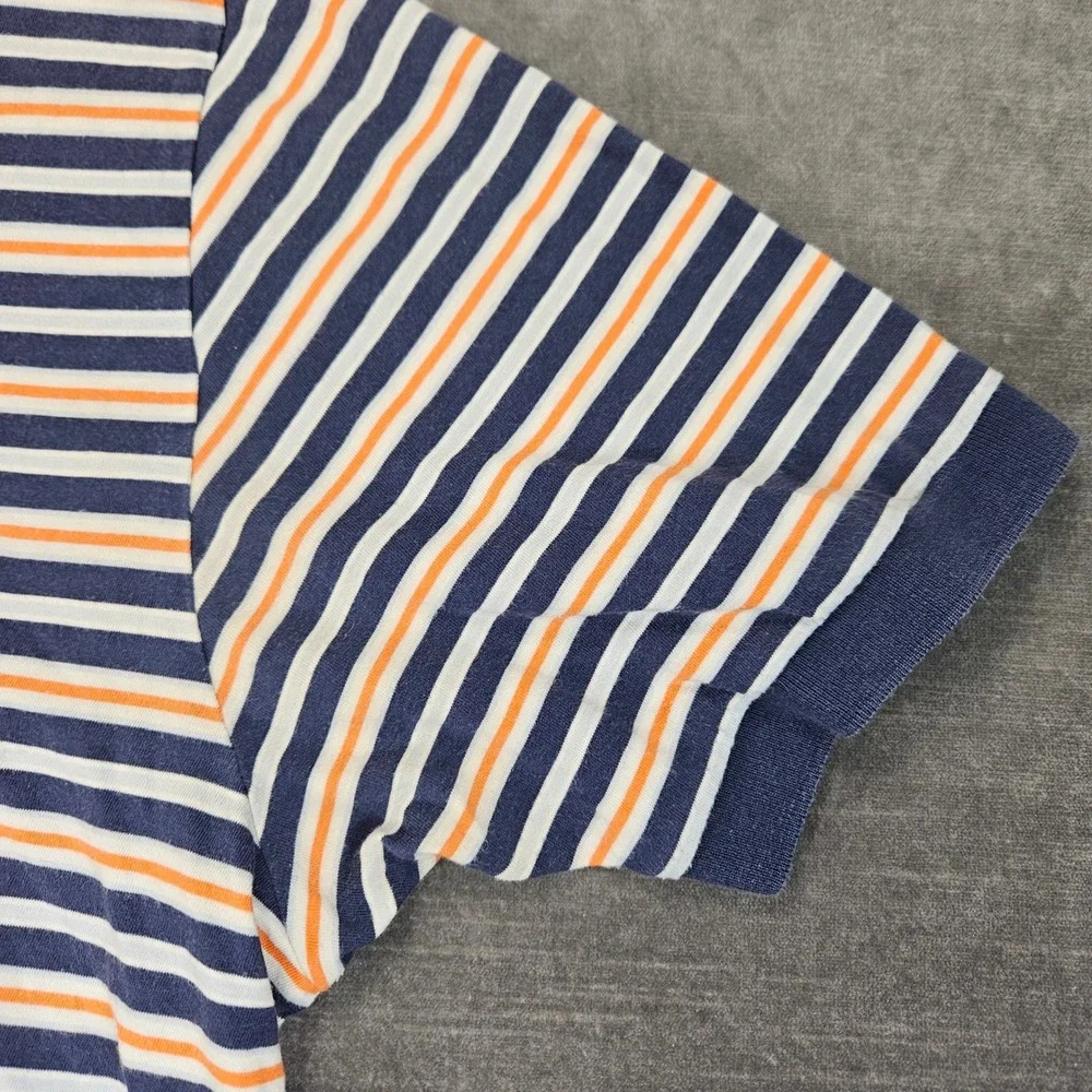 Polo Ralph Lauren Vintage Mens XL Striped Short Sleeve‎ Polo Shirt